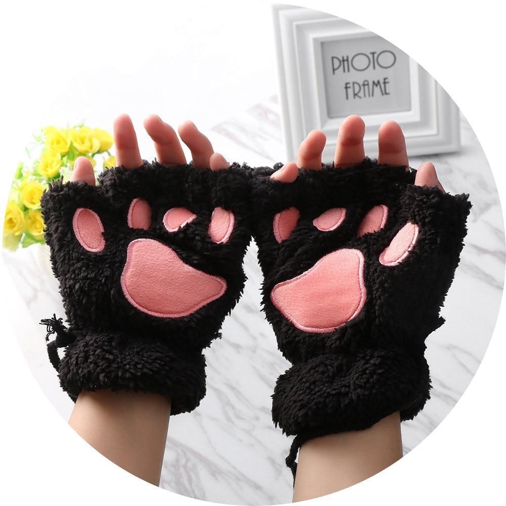 Lula Paw Gloves LulaMeow black One Size 