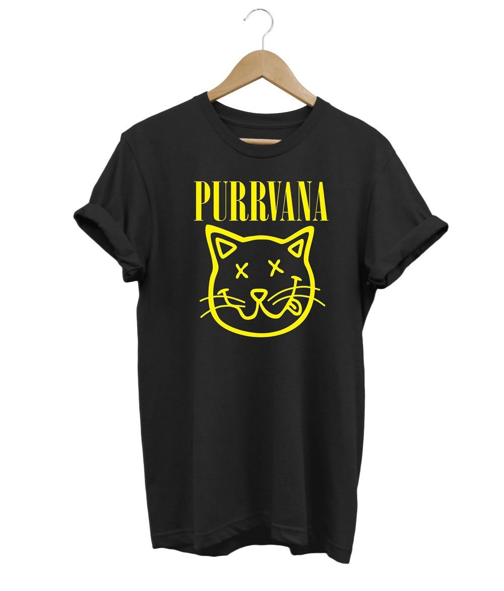 Purrvana T-Shirt LulaMeow Black S 