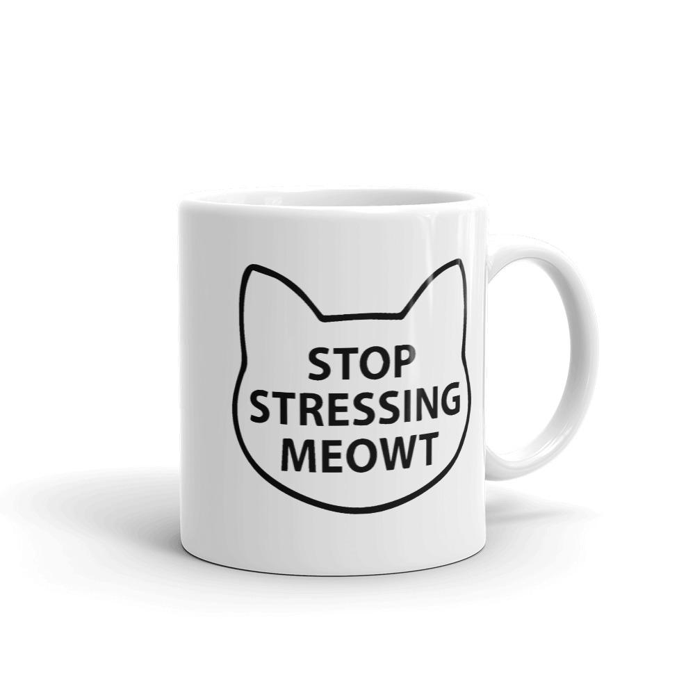 Stop Stressing Meowt Mug LulaMeow 11oz 